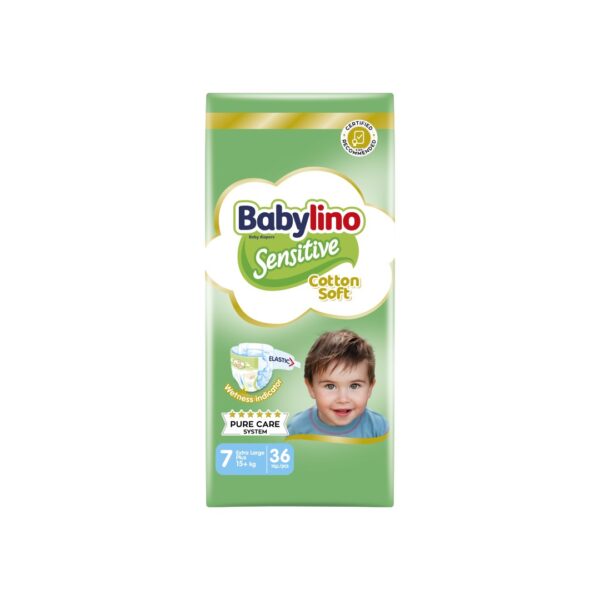 BABYLINO ΠΑΝΑ ΒΡΕΦΙΚΗ Νο7 (15+KG) 36TEM SENSITIVE ECONOMY