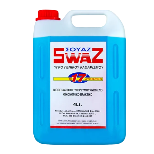 SWAZ ΥΓΡΟ ΓΕΝΙΚΟΥ ΚΑΘΑΡΙΣΜΟΥ 4L