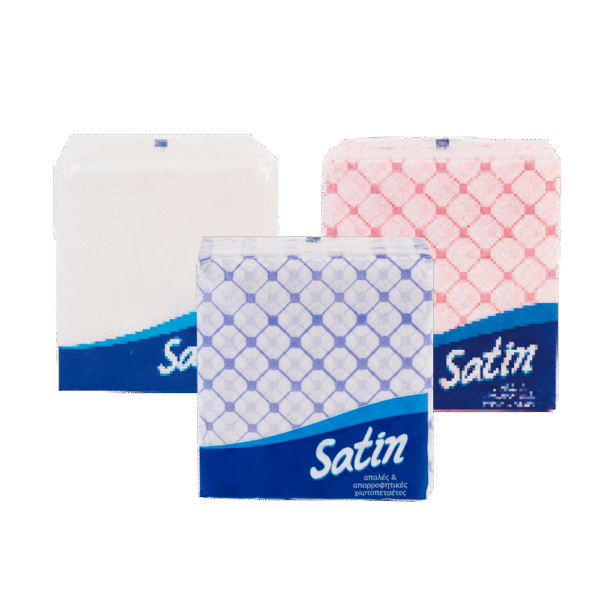 SATIN - 50 τεμάχια - ΛΕΥΚΗ