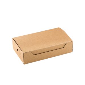ΚΟΥΤΙ ΧΑΡΤΙΝΟ CLUB SANDWICH KRAFT 24Χ13Χ5.5 50Τ