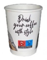 ΠΟΤΗΡΙ ΧΑΡΤ. 250ml STYLE 8oz 25Τ