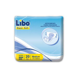 Πάνες Ακράτειας Libo, Σειρά Super Soft, Medium 20Τ