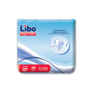 Πάνες Ακράτειας Libo, Σειρά Super Soft, X-Large 20Τ