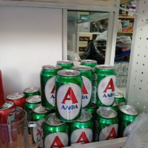 ALFA Μπύρα Lager Κουτί 330ml